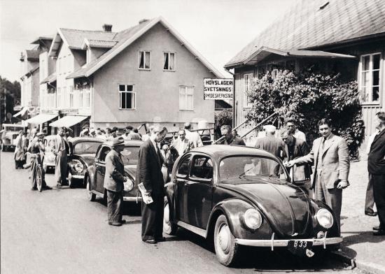 Det blev stor uppståndelse i &Ouml;rkelljunga den 14 juli 1948, när de fyra första svenska Bubblorna stannade till på väg till Södertälje.