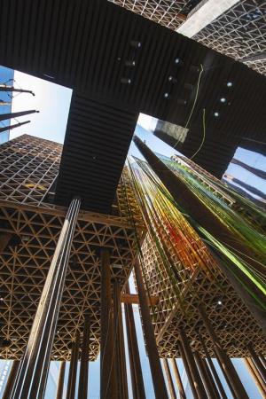 Sveriges paviljong på Expo 2020 i Dubai.