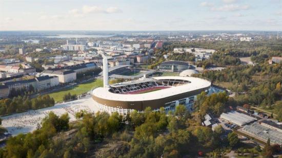 <span><span>Olympiastadion arbetar för att Helsingfors ska vara koldioxidneutralt till 2035, nu i samarbete med Stora Enso.</span></span>