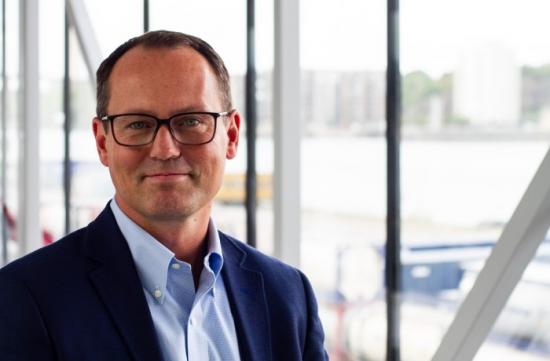 Fredrik Pettersson, ny VD för Stena Recycling i Sverige. 