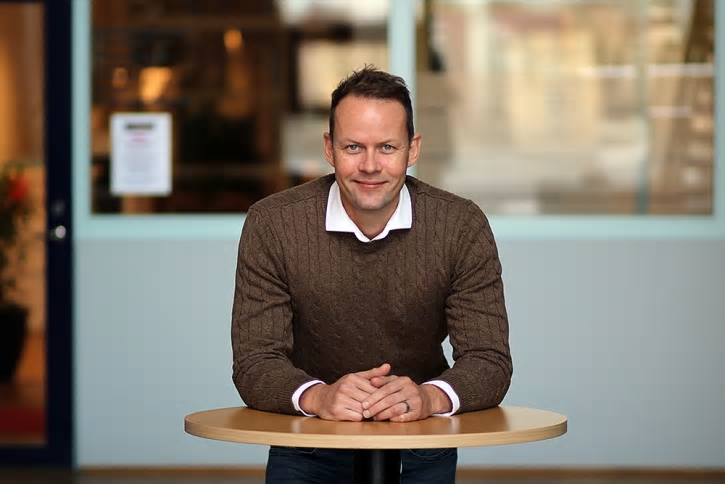 Håvard Hansen, ny marknadschef i avdelningen Process & Projekt.