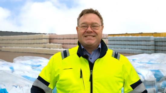Magnus Andersson tillträder tjänsten som Vice VD för Finja Betong.