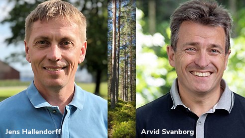 <span><span><span>Jens Hallendorff, ny platschef, och Arvid Svanborg, </span></span></span>ny inköpsdirektör.