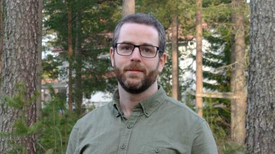 Rickard Sjögren, doktorand på Kemiska institutionen vid Umeå universitet.