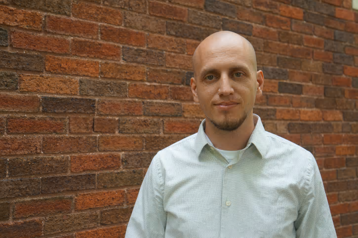 Maurice Lamb, lektor i informationsteknologi på Högskolan i Skövde, har flyttat till Skövde från Ohio för att lära svenskar om robotik.