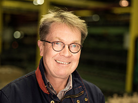 Lars Alfredsson,  VD Bruzaholms Bruk