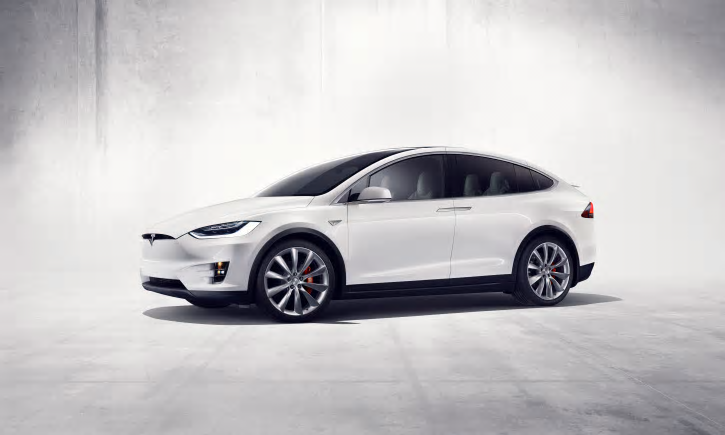 Tesla Model X är ett av exemplen på utsläppsfri teknik som visas upp under årets Stora Nolia.