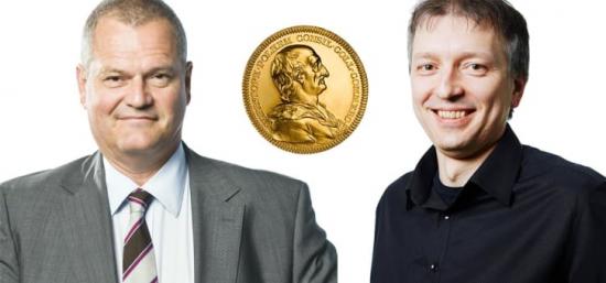 Lars Stigsson och Valeri Naydenov - Polhemspristagare 2018.