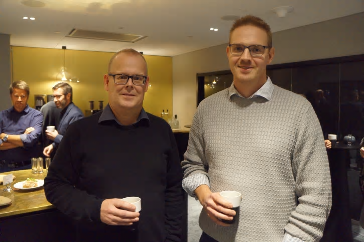 På bilden: Magnus Edin och Jesper Eman, grundare Centropy.