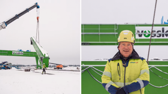 CERTEX har levererat tv&aring; specialanpassade portalkranar till Vossloh Nordic &ndash; en ledande leverant&ouml;r inom j&auml;rnv&auml;gsinfrastruktur och sp&aring;rteknik. \