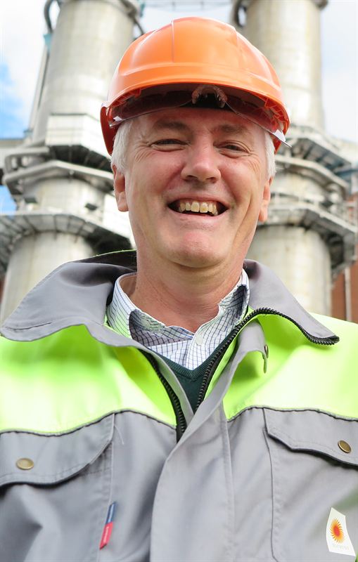 <span>Tommy Lodin, brukschef, Skutskärs Bruk ser fram emot årets underhållsstopp. <span>FOTO:  STORA ENSO</span></span>