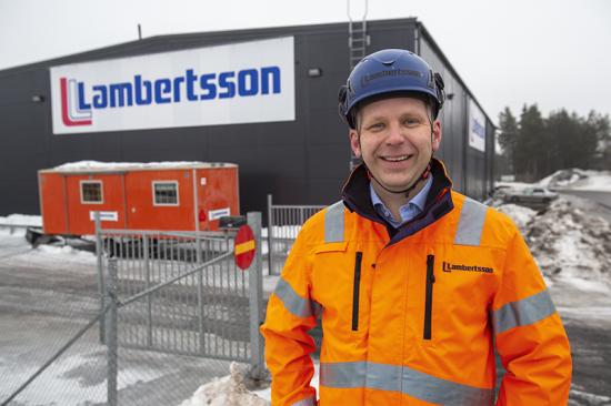 – Avtalet med LKAB är en viktig pusselbit i Lambertssons fortsatta expansion, säger Erik Mogren.