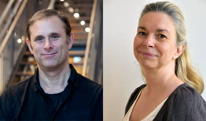 Magnus Engwall, professor i miljötoxikologi och Eva Särndahl, professor i medicin vid &Ouml;rebro universitet.