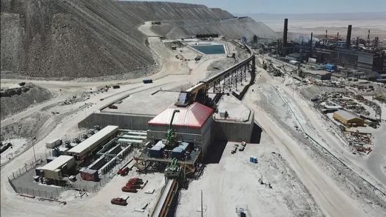 Koppargruvan Chuquicamata i Chile är världens största koppargruva.