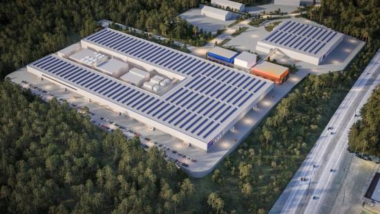 Etableringen i Eskilstuna räknas skapa upp emot 500 arbetstillfällen lokalt.