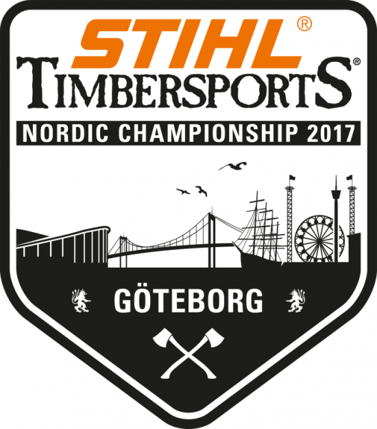 Så här ser den helt nya logotypen ut för Nordiska Mästerskapen i Göteborg