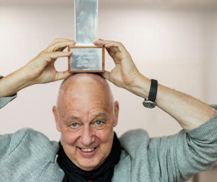 Gert Wingårdh mottog Silverbalken under Stålbyggnadsdagen 2018.