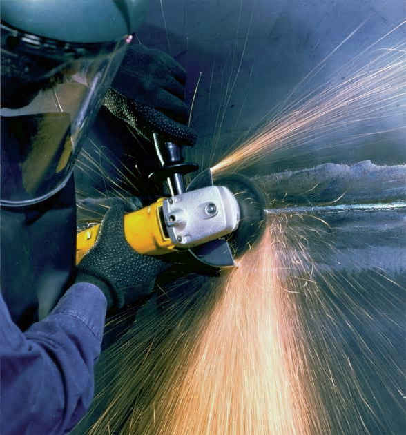 Norton X-Treme Heavy Duty Trim, som är avsedd för användning i vinkelslipmaskin, finns med plan stödplatta i trimbart utförande i diameter 125 mm i kornstorlekarna 40 och 60.