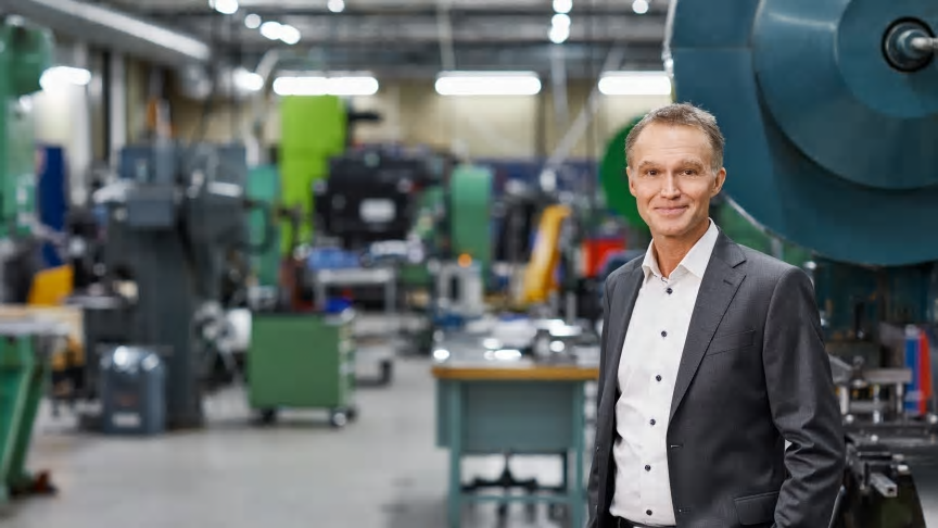 Ola Tengroth, VD, Lesjöfors, är en av årets ambassadörer för Elmia Subcontractor 2020.