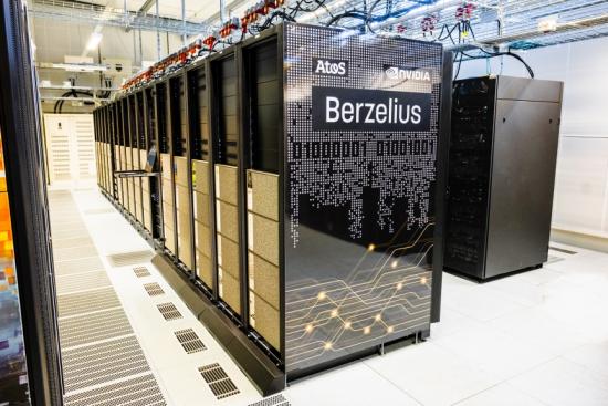 Berzelius är nu Sveriges snabbaste superdator för AI och maskininlärning och finns på Nationellt superdatorcentrum vid Linköpings universitet.