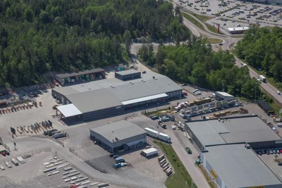 Fabriksområdet i Strängnäs.