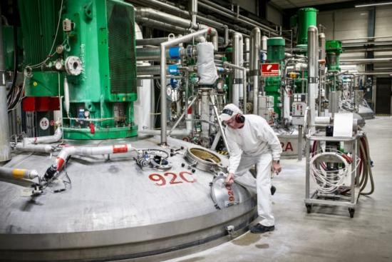 Novozymes Fermentation Tank.