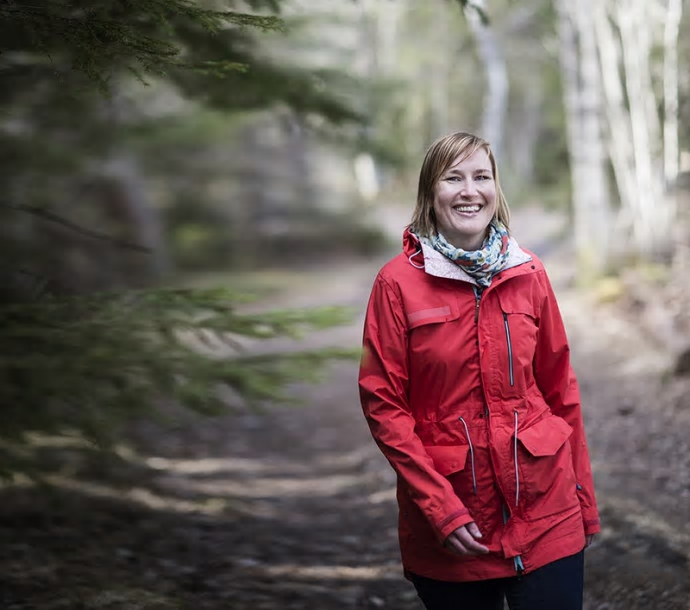 Emma Nordin på Norconsult trivs bäst när hon har fullt upp.