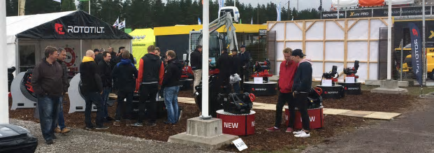 Rototilts monter A140 på Maxpo 2017
