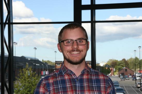 Petter Hagqvist, doktorand på Högskolan Väst