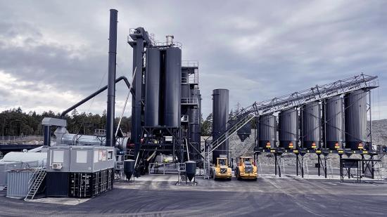 Svevia inviger ny ballastanläggning och ett nytt toppmodernt asfaltverk i Torslanda, Göteborg.