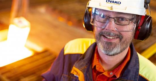 Anders Lugnet, Teknisk koncernspecialist inom området Energi-& Ugnsteknik på Ovako.