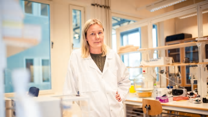 Gunilla Pettersson, forskare och projektledare vid Fiber Science and Communication Network, FSCN, på Mittuniversitetet.