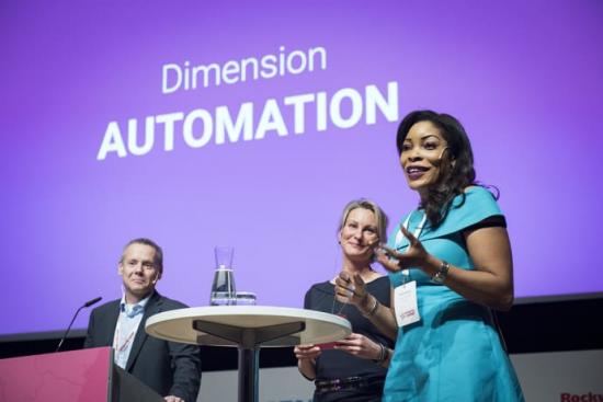 Gisele Mwepu, Founder and CEO, Okapi Finance International and Soft Solutions Partner, talade om kombinationen av innovation och säkerhet.