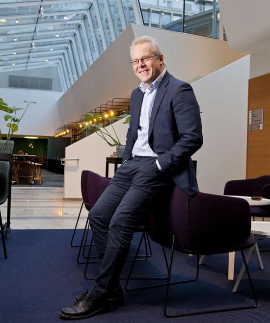 Mats Kinnwall, chefekonom på Skogsindustrierna.