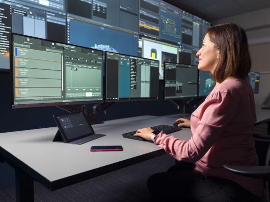 Vid Epirocs kontrolltorn i &Ouml;rebro kan kunder utforska och utveckla effektiva lösningar inom automation och informationshantering för sin gruvverksamhet.