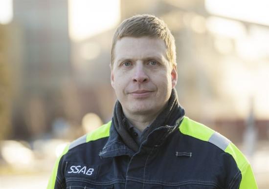 Esa Virolainen, Senior Specialist på SSAB. 
