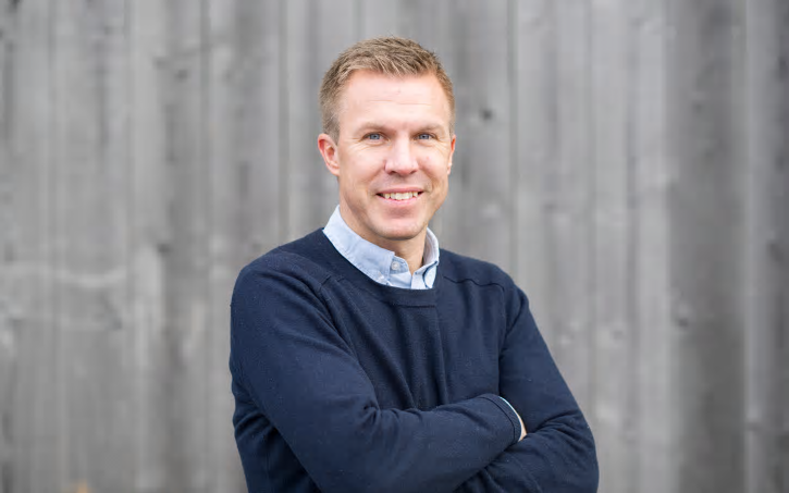 Johan Winroth, VD Derome Byggvaror & Träteknik.