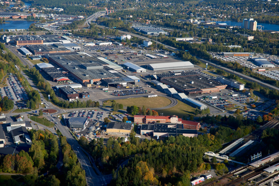 Scania i Södertälje.
