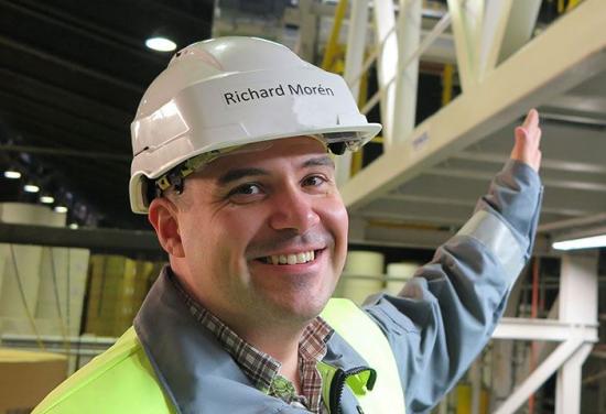 Richard Morén, investeringschef, Fors bruk.