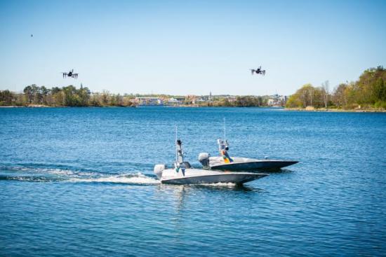 &Ouml;vning inom WASP:s arena WARA PS (public safety) där akademi och industri möts för att lösa gemensamma problem.