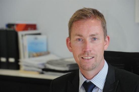 Anders Lundgren, ny vd för LKAB Minerals tyska bolag med placering i Essen