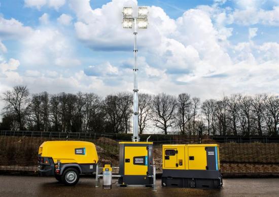 Nya, hållbara och mobila luft-, kraft- och flödeslösningar från Atlas Copco.