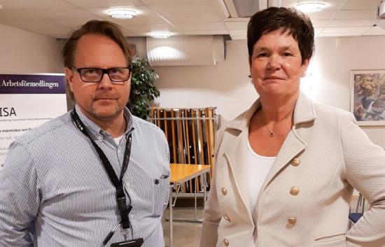 Erik Cassel, Saab Aeronautics och Kristina Aronsson, Montico.