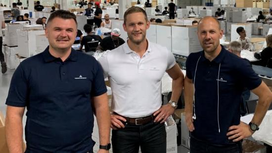 Från vänster: Ivica Trupina, Niklas Jalkander och Martin Skogeryd.