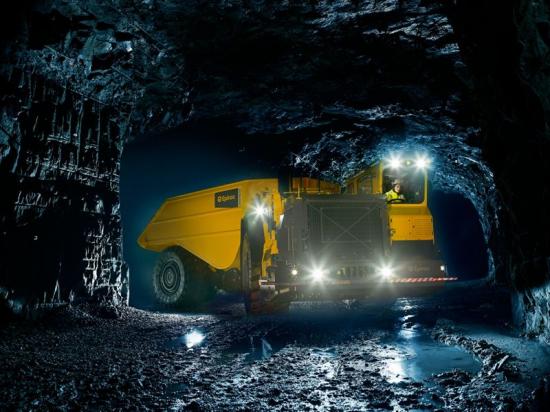 Epiroc Minetruck MT65.
