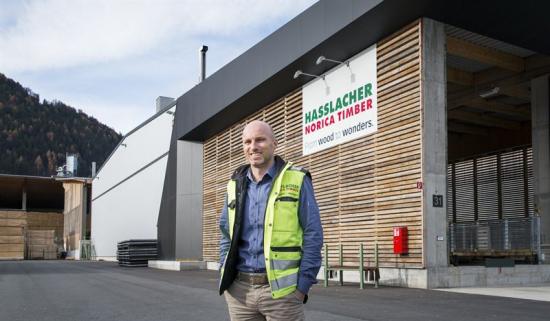 Michael Fercher, teknisk chef vid HASSALACHER Group.