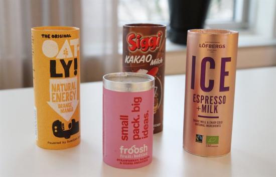 Förpackningen CartoCan liknar en traditionell läskburk men är tillverkad av kartong och återvinns som pappersförpackning.