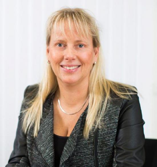 &Aring;sa Thegström, chef för affärsenheten Training & Simulation inom Saabs affärsområde Dynamics.