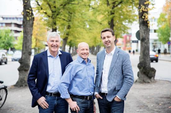 Fr. v: Christer Björstad, Christer Hagberg och Mattias Söderqvist