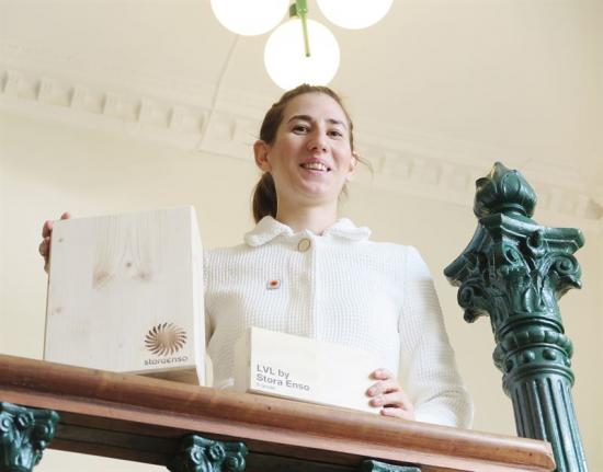 Jessika Szyber, affärsutvecklingschef på Stora Enso.